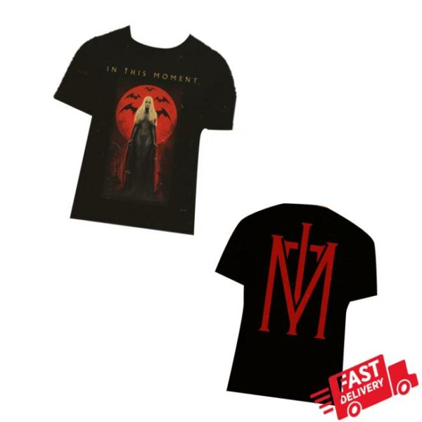 In This Moment Official Merch Batty Night Tee