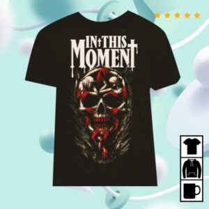 In This Moment Official Merch Skull Tee