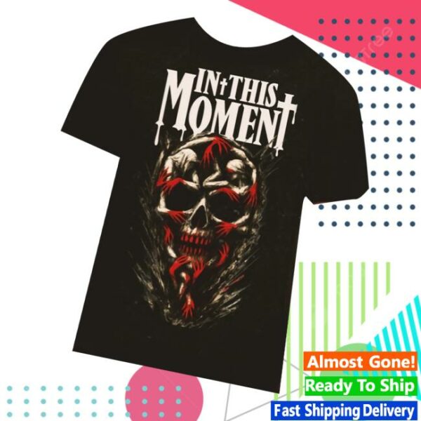 In This Moment Official Merch Skull Tee