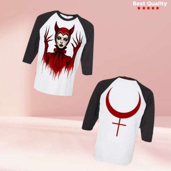 In This Moment Official Merch She Devil Unisex Raglan