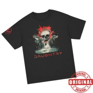 Daughtry Official Store Merch The Dam Black T-Shirt