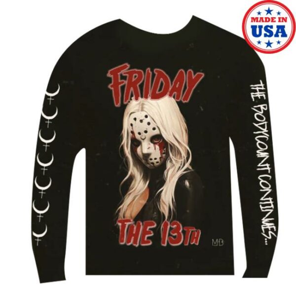 In This Moment Official Merch Friday The 13Th Long Sleeve Tee
