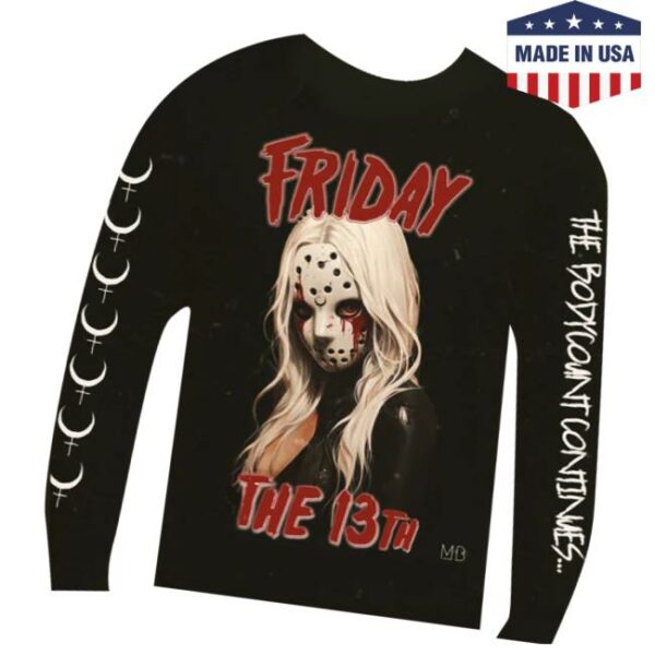 In This Moment Official Merch Friday The 13Th Long Sleeve Tee