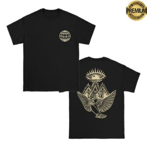 Pure Noise Records Merch Store State Champs Around The World And Back 10 Years T-Shirt Black