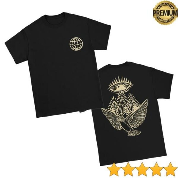 Pure Noise Records Merch Store State Champs Around The World And Back 10 Years T-Shirt Black