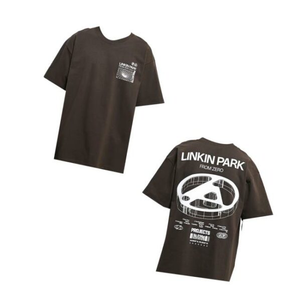 Zumiez Merch Store Brooklyn Projects X Linkin Park Brown T-Shirt