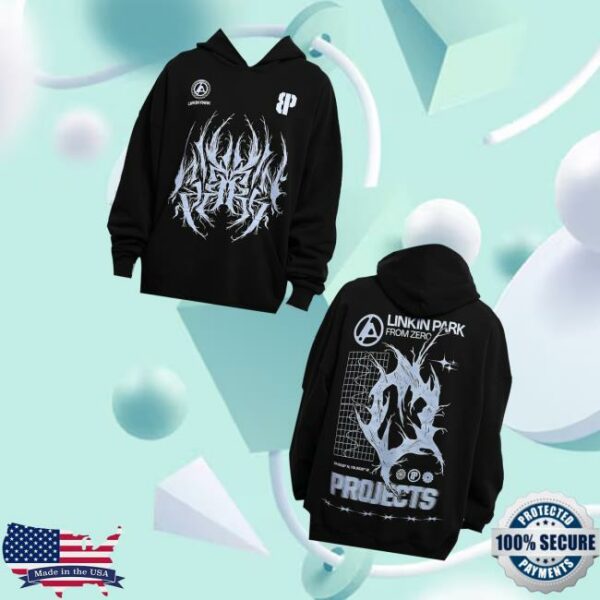 Zumiez Merch Store Brooklyn Projects X Linkin Park Spider Black Hoodie