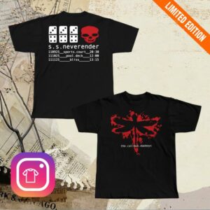 The Callous Daoboys Merch Store Dragonfly S.S Neverender Shirt
