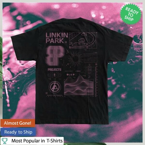 Zumiez Store Merch Brooklyn Projects X Linkin Park Frequency Black T-Shirt