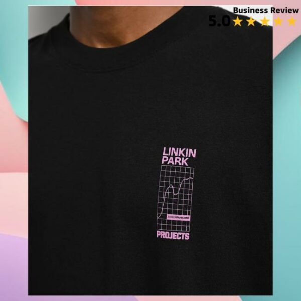 Zumiez Store Merch Brooklyn Projects X Linkin Park Frequency Black T-Shirt