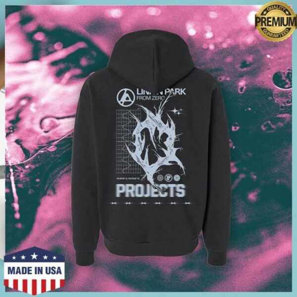 Zumiez Store Merch Brooklyn Projects X Linkin Park Spider Black Hoodie