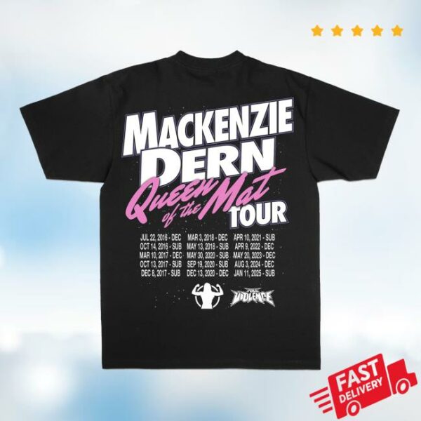 Full Violence Merch Store Queen Of The Mat Classic Tee In Black
