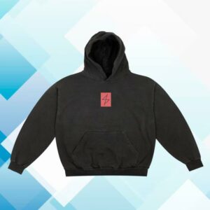 Run For Cover Records Merch Angel Du$T Block Logo Hoodie