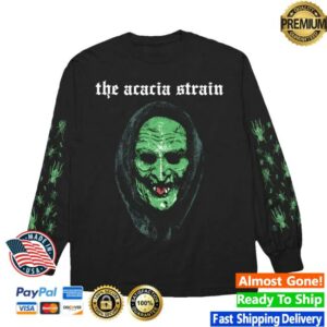 Youaresafefromgodhere Merch The Acacia Strain Witch Mask Longsleeve
