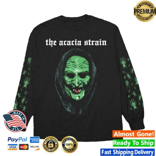 Youaresafefromgodhere Merch The Acacia Strain Witch Mask Longsleeve