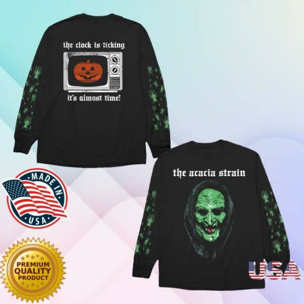 Youaresafefromgodhere Merch The Acacia Strain Witch Mask Longsleeve