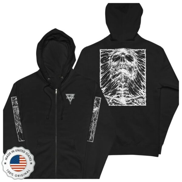 Thisheavyearth Store Merch Crypt Zip Hoodie