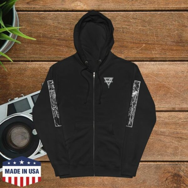 Thisheavyearth Store Merch Crypt Zip Hoodie