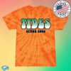 kenny tides shop merch norfolk tides spiral orange tie dye t shirt