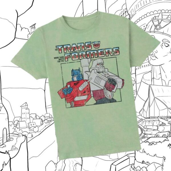 Zavvi Store Merch Transformers Team Up Unisex T-Shirt