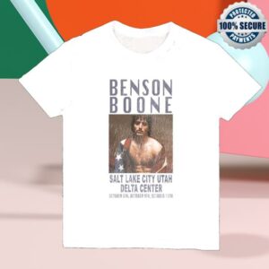 Bensonboone Store Merch Salt Lake City Tee