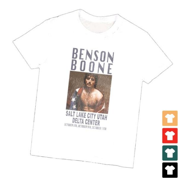 Bensonboone Store Merch Salt Lake City Tee