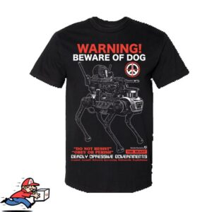 Death Traitors Merch Store Beware Of Dog Tee