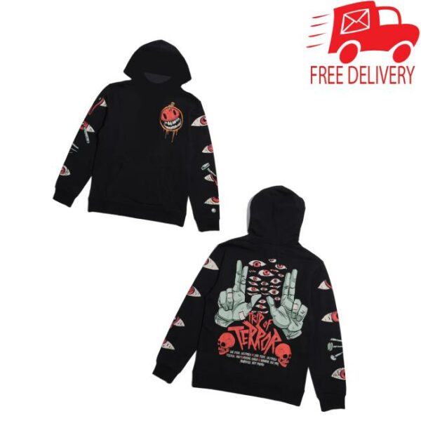 The Boys Store Merch Trip Of Terror Eyes Hoodie