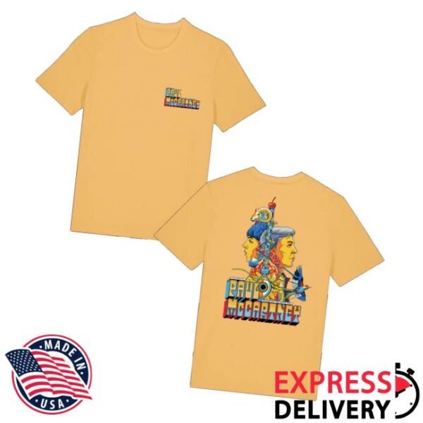 Paul Mccartney Merch Store Got Back 2025 Tulsa Event T-Shirt