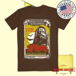 Rob Zombie Merch Store Drive In Ad Tee