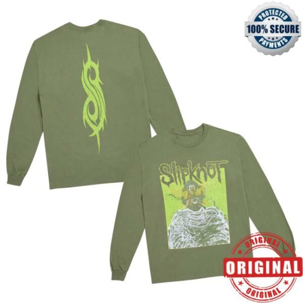 Slipknot Store Merch Beast Green Long Sleeve