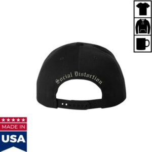 Social Distortion Store Merch Crossed Skelly Ltd Snapback