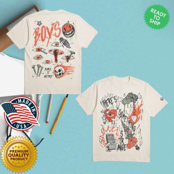 The Boys Merch Store Trip Of Terror Something Strange Tee