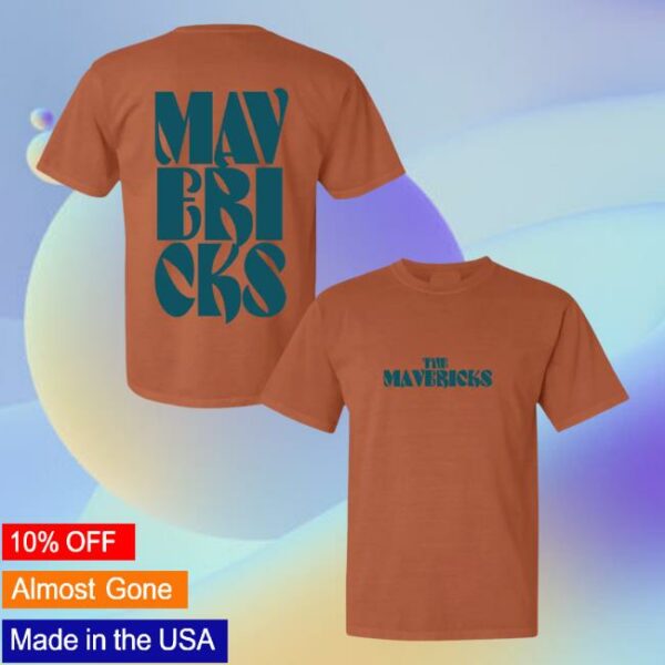 The Mavericks Merch Store Stacked Logo Tee