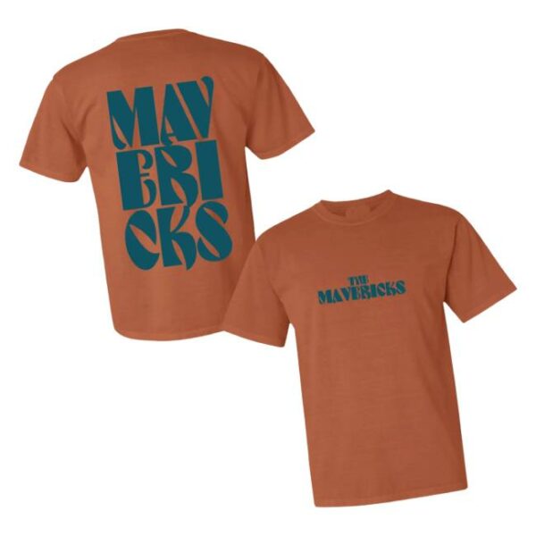 The Mavericks Merch Store Stacked Logo Tee
