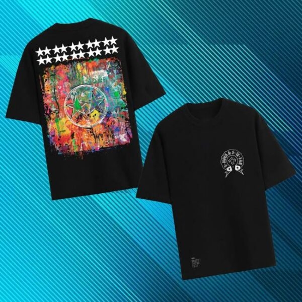 Dblock Stefan Merch Store 20 Stars T-Shirt