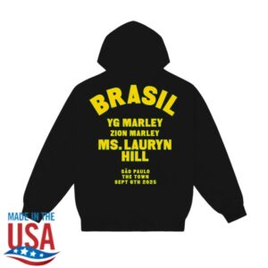 Ms. Lauryn Hill Store Merch Trio Black Hoodie