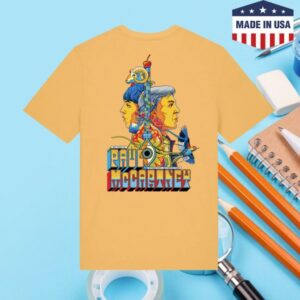 Paul Mccartney Store Merch Got Back 2025 Tulsa Event T-Shirt