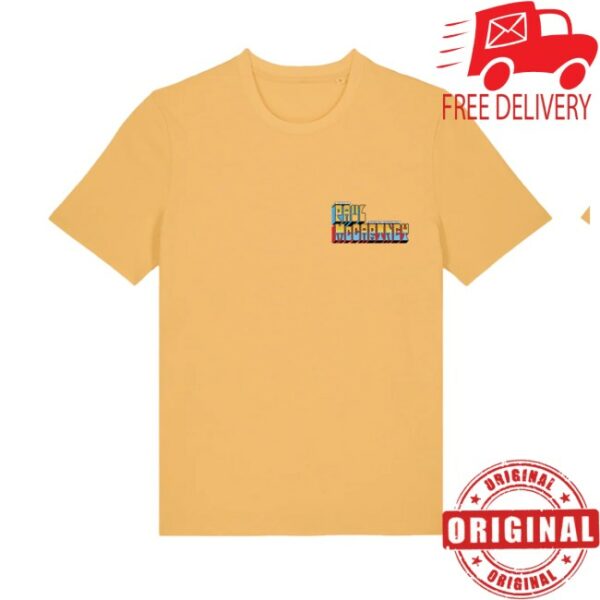 Paul Mccartney Store Merch Got Back 2025 Tulsa Event T-Shirt