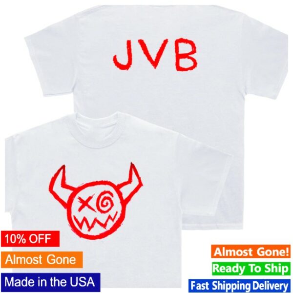 Jvb Store Merch Demon White Tee