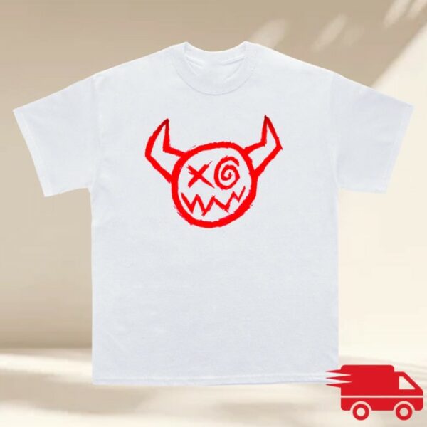 Jvb Store Merch Demon White Tee