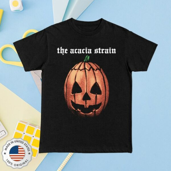 The Acacia Strain Store Merch Pumpkin Mask Shirt