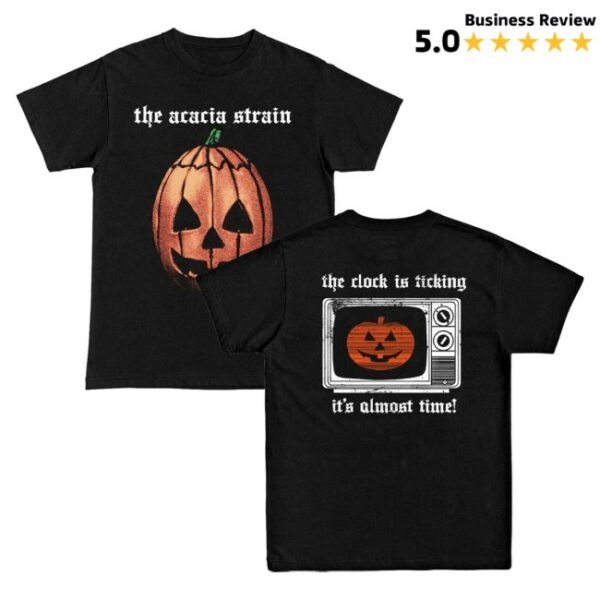 The Acacia Strain Store Merch Pumpkin Mask Shirt