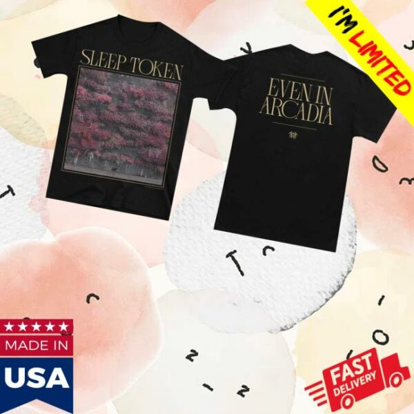 Pull The Plug Patches Merch Store Sleep Token Even In Arcadia Shortsleeve Shirt