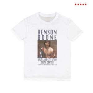 Benson Boone Store Merch Salt Lake City Tee