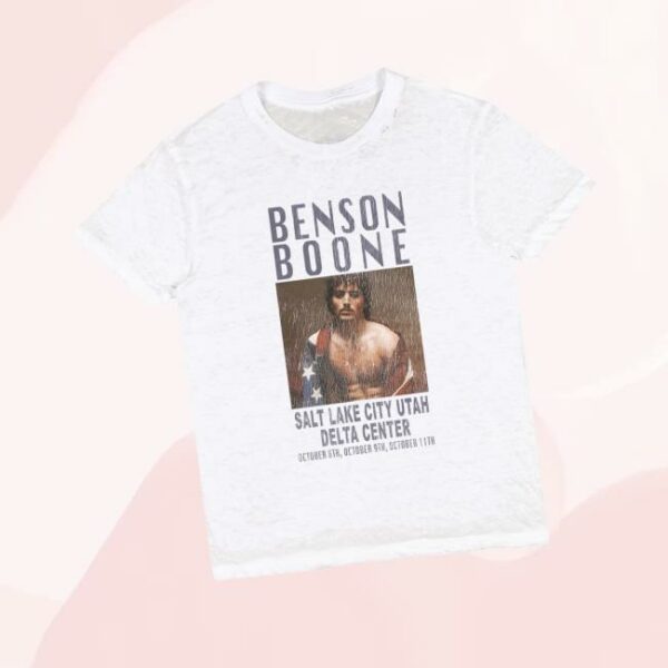 Benson Boone Store Merch Salt Lake City Tee