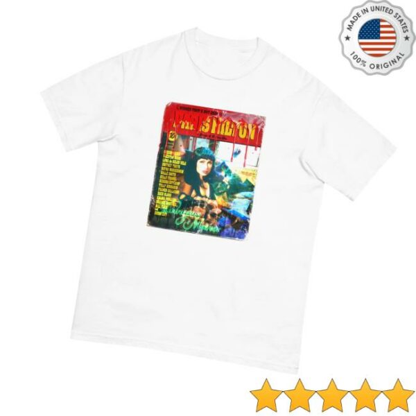 Paris Hilton Shop Merch Pulp Fiction Poster Halloween Tee