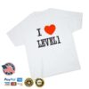 kenny Level 1 Productions Merch Store I Heart Level 1 T Shirta