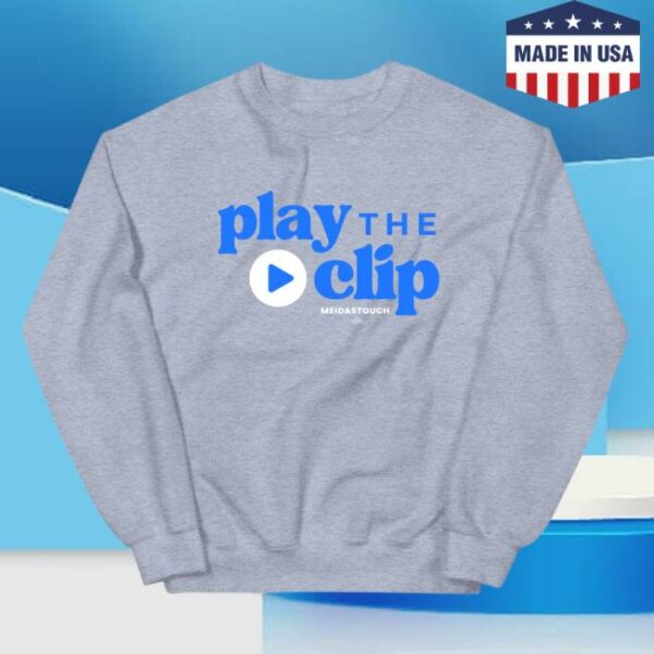 Meidastouch Merch Store Play The Clip Crewneck
