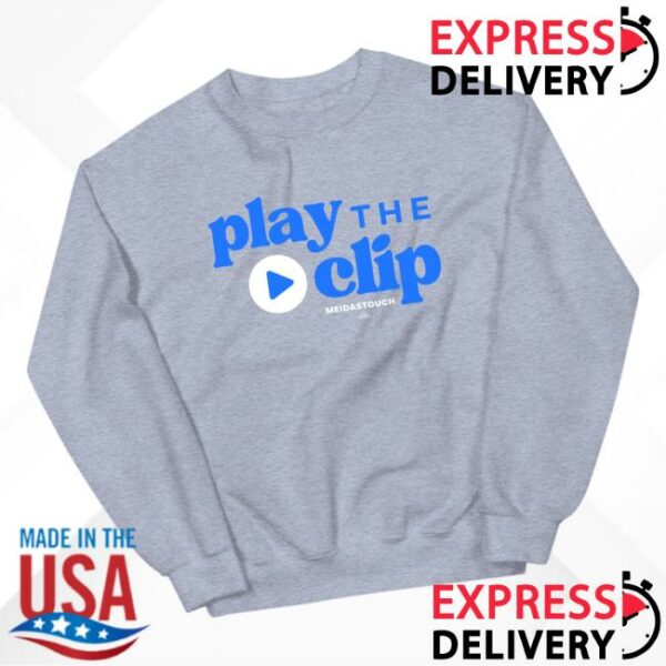 Meidastouch Merch Store Play The Clip Crewneck